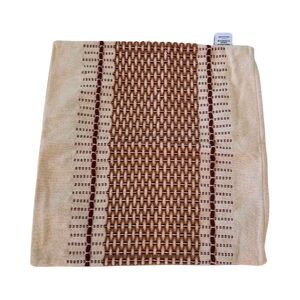 Magnolia Home Cream and Rust Textured Pillow Cover